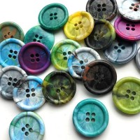 Modern Plastic Buttons