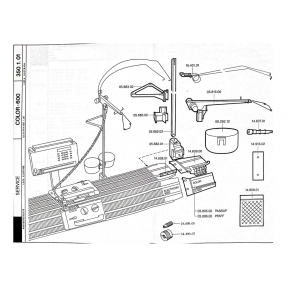 Color Changer 600 Diagram Color Changer 600 Diagram