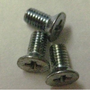 countersunk screw