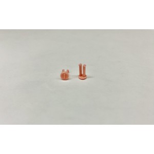 SilverReed Parts - Needle Butt Roller Stopper Pink