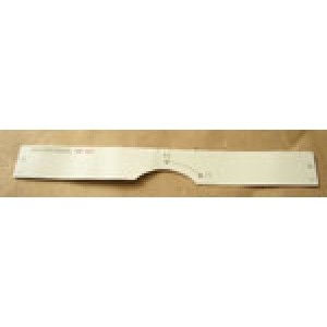 SilverReed Parts - name plate sk155