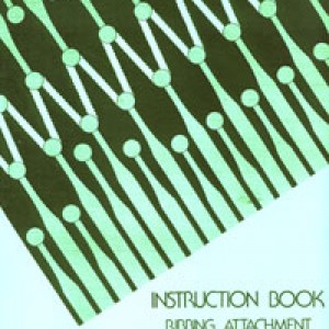 SilverReed Parts - instruction book for srp50