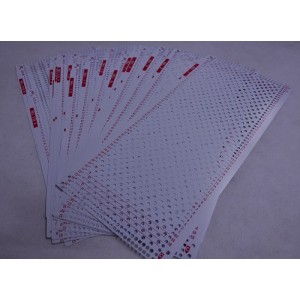 SilverReed Parts - Punch Card Set SK-740