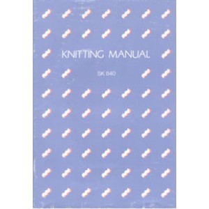 SilverReed Parts - Instr Book SK840